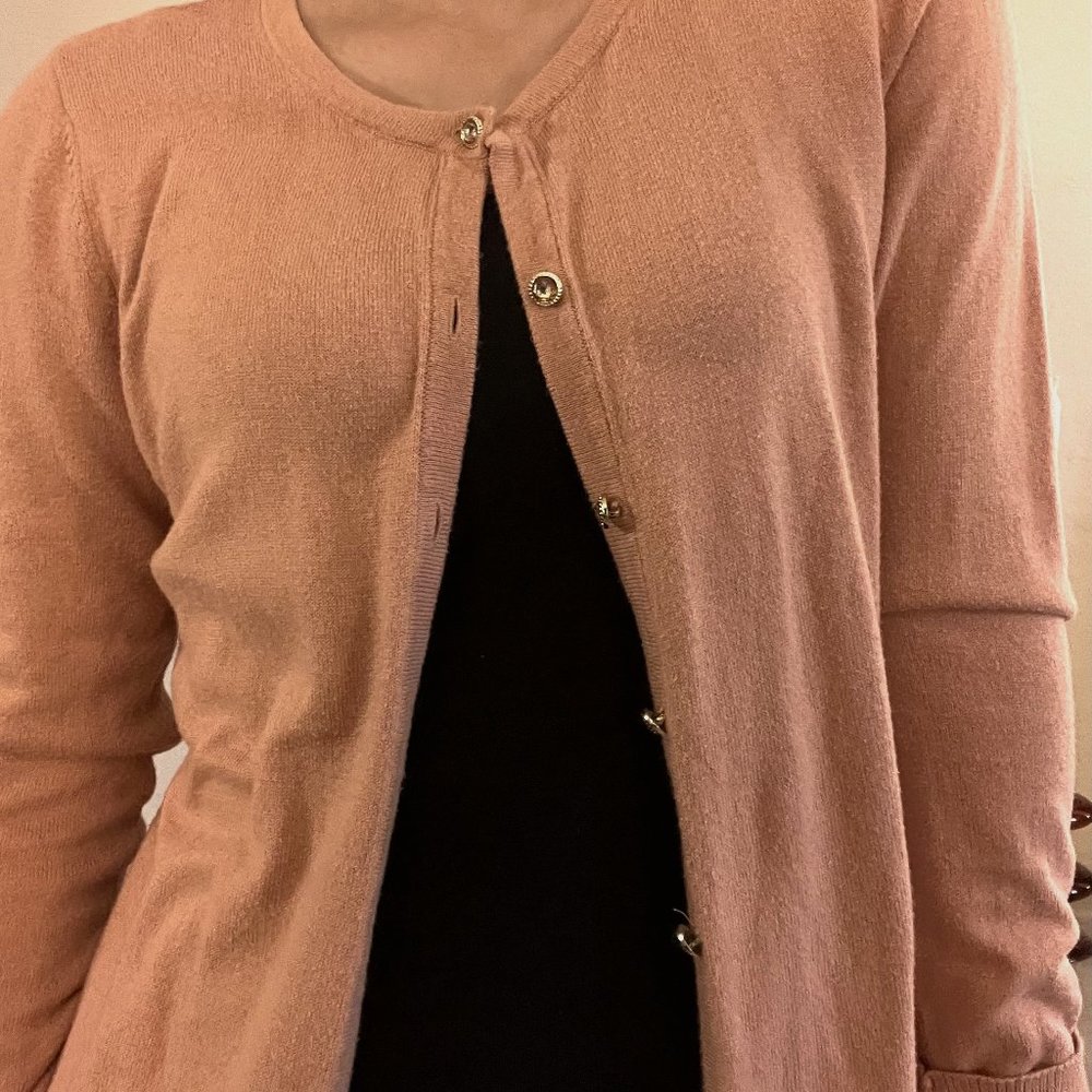 Small Pastel Pink Cardigan